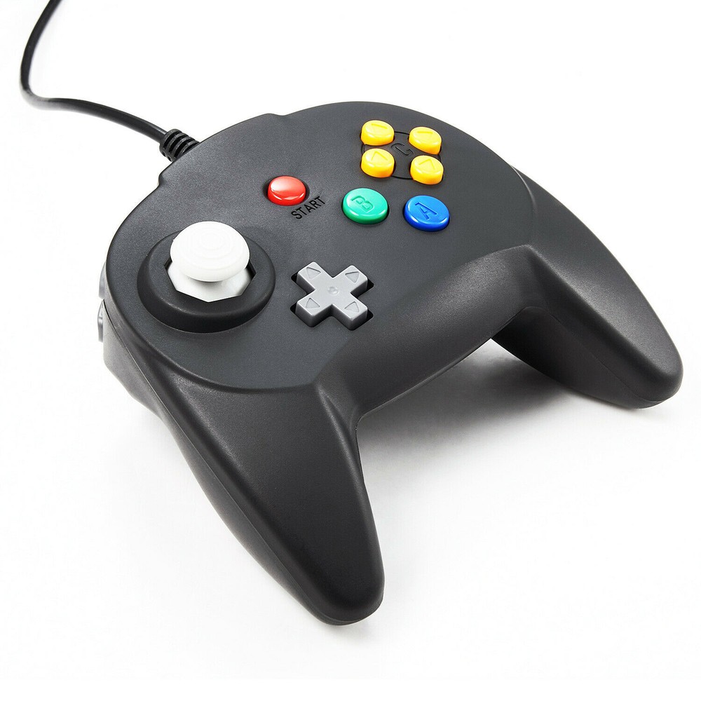For Nintendo N64 Wired Game Console Upgraded Controller Gamepad Joystick Joypad