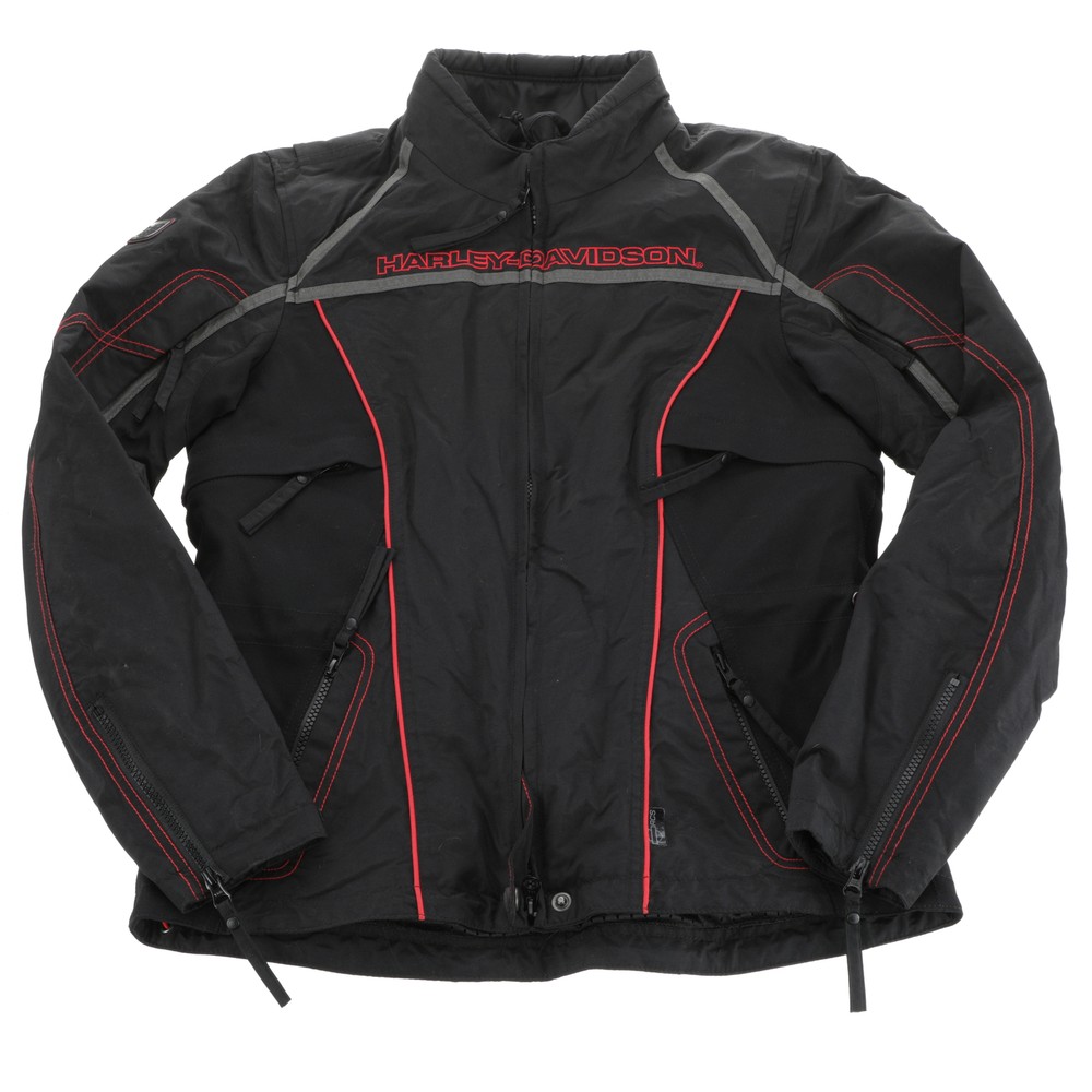 Harley Davidson Black Velocity Nylon Jacket Medium