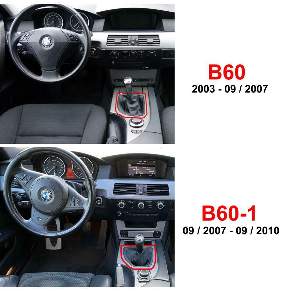 ICT leather gear stick gaiter boot for BMW 5 E60 E61 frame C19