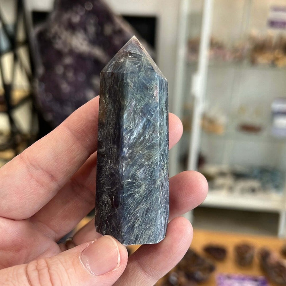 Blue Kyanite Tower S