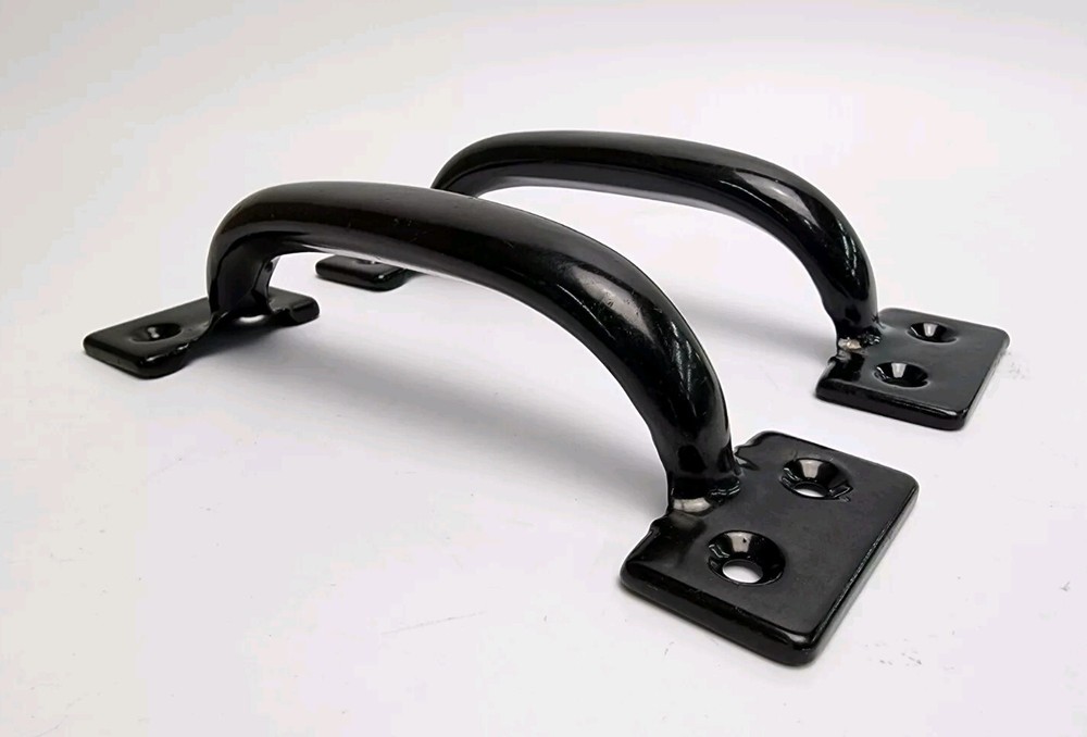 (2) Vintage NOS Medium-Duty Handle Pull - Barn - Shed - Gate - Made in Spain
