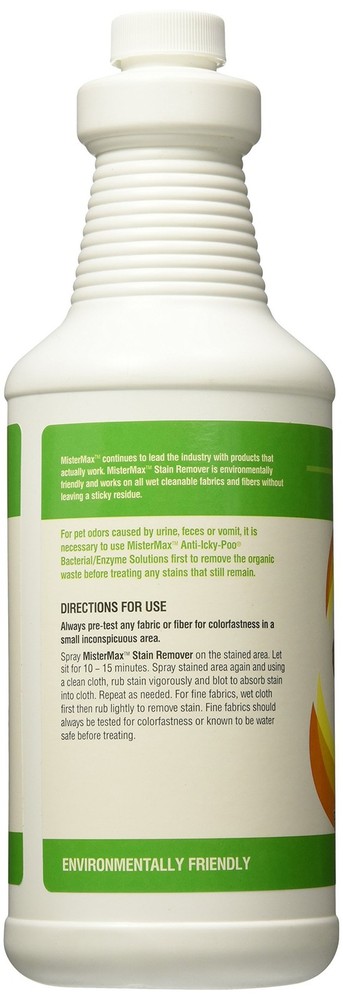 Mister Max Stain Remover, Quart