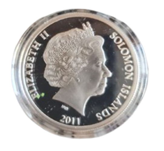 2011 Archangel Michael $5 Solomon Islands