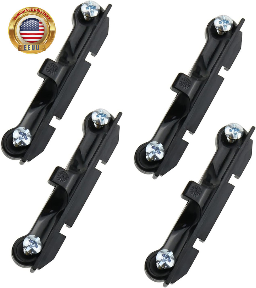 4Pcs CPU Fan Support Bracket with 8Pcs Mounting Screws for AM4 Socket, Black ⭐️⭐