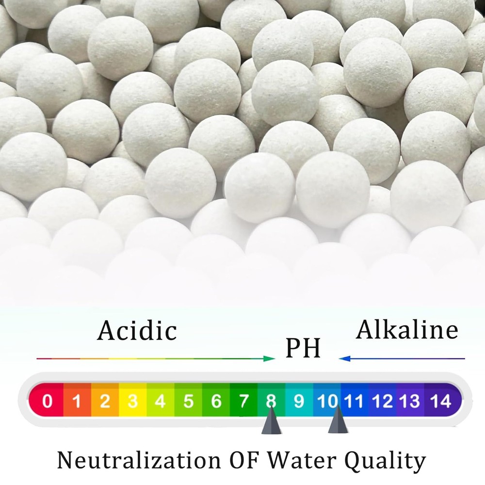 Condensate Neutralizer, 3.3 Lbs Condensate Neutralizer Refill Media Pellets 7...