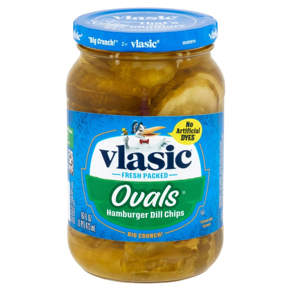 Vlasic Oval Hamburger Chips 16 oz