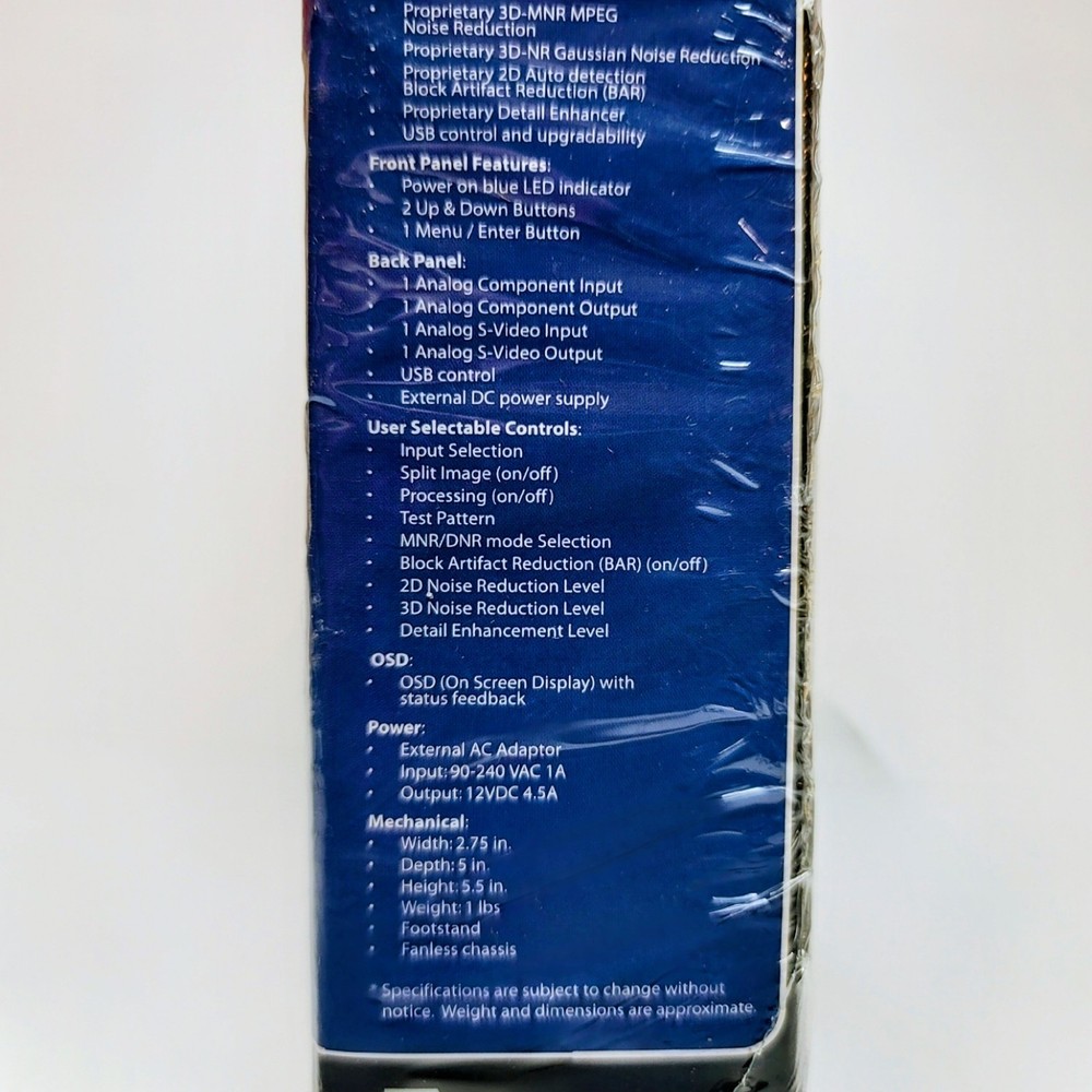 Algolith Flea Digital Video Enhancer - Compression Artifact Reducer PACKAGE WEAR