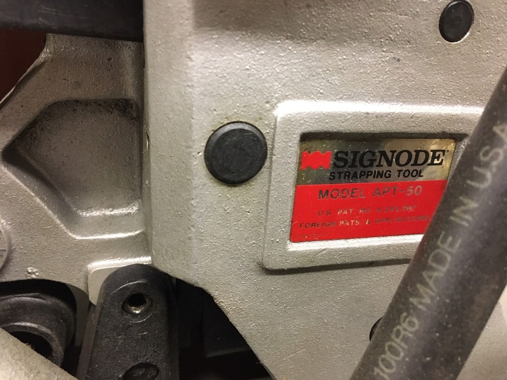 Signode Pneumatic Strapping Tool, APT-50 Combination Tool for 1/2" Plastic Strap