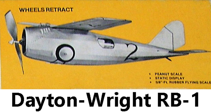 Model Airplane Plans (FF): Jetco Dayton-Wright RB-I • 5/8 Scale Rubber-Powered