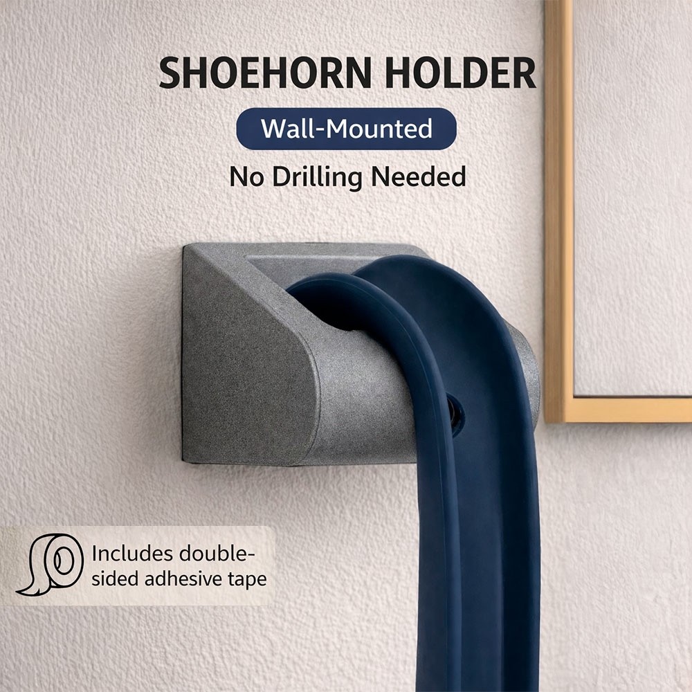 Multi-Purpose Wall Holder – Shoe Horn, Scissors, Tape & More