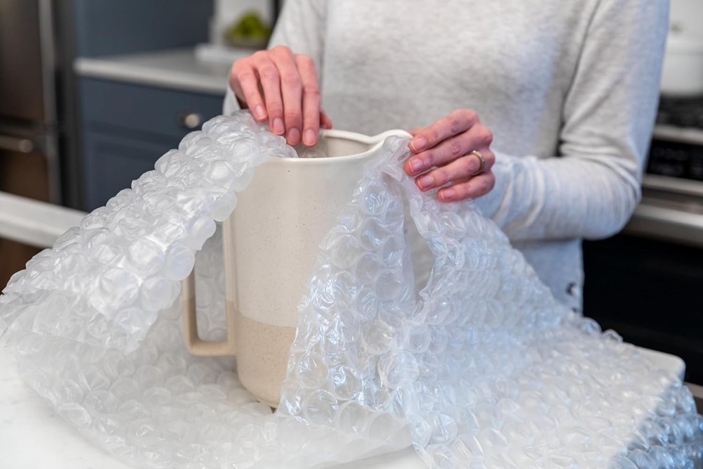 Max Strength 15 FT Bubble Wrap - Reusable & Perforated for Hassle-Free Packing