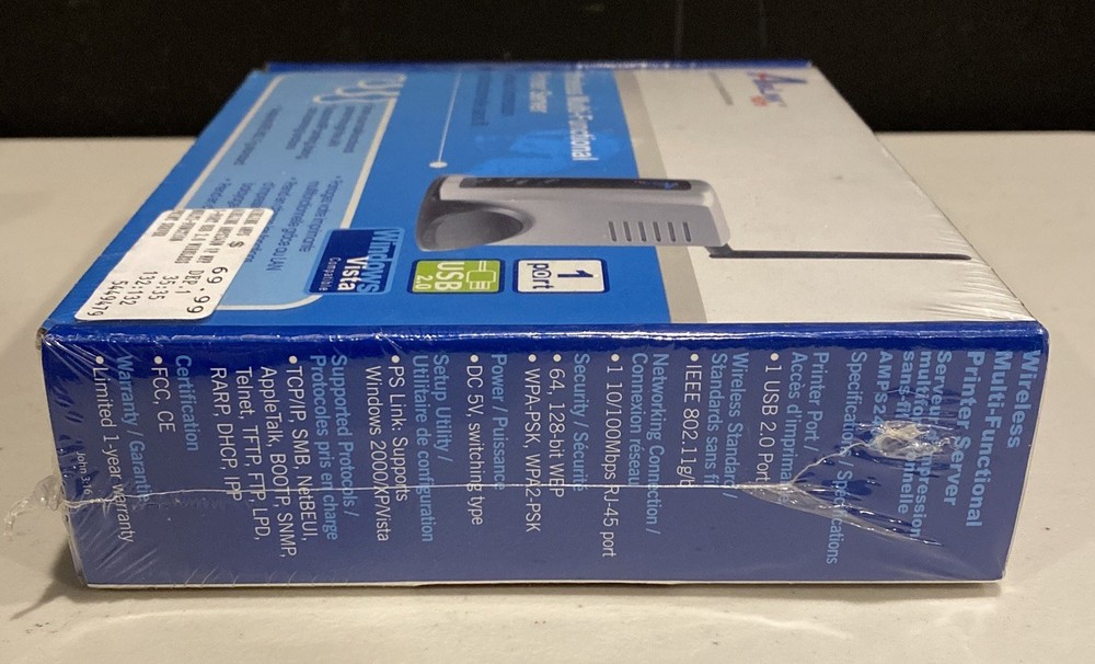 AirLink 101 Wireless Multi-Functional Printer Server AMPS240W
