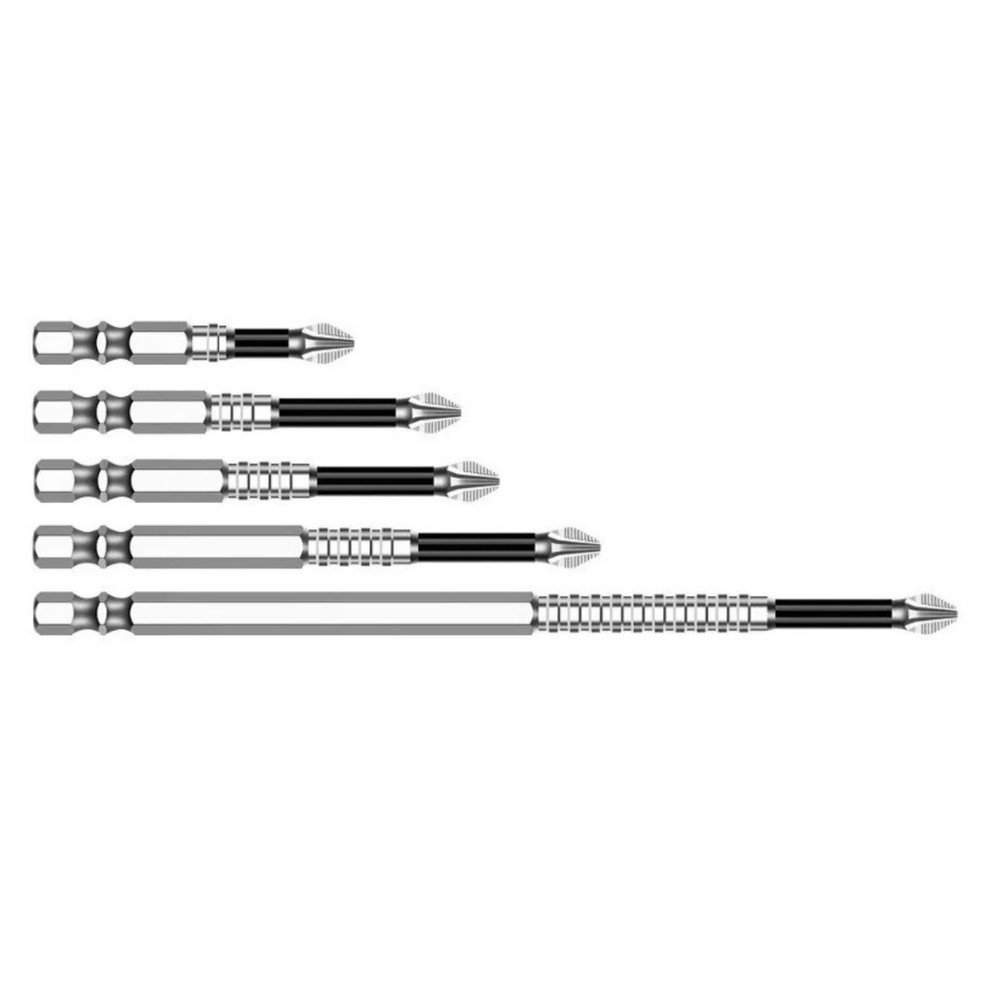 Screwdriver Drill Bit Strong Magnetic DIY Tool With Reinforced Drill Head Design