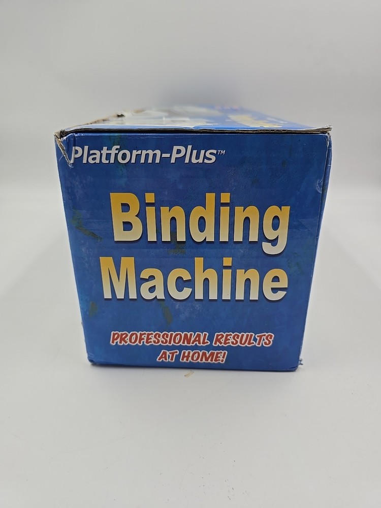 Platform Plus Binding Machine Scrapbooking Report Up to 100 Sheets Office School