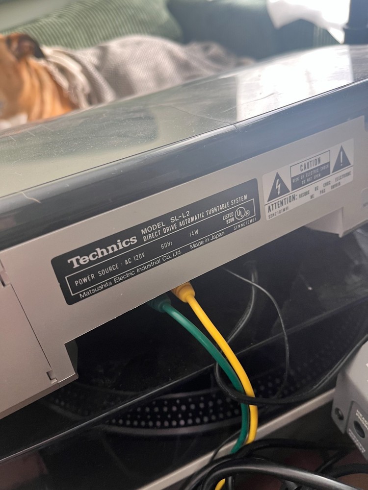 Technics SL-L2 DJ Turntable - Silver linear tracking turntable