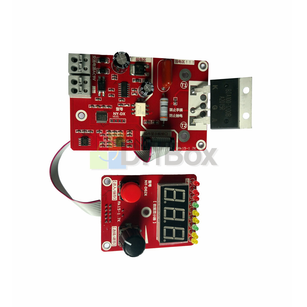 100A Spot Welder Machine Time Control Board Current Digital Display Controller