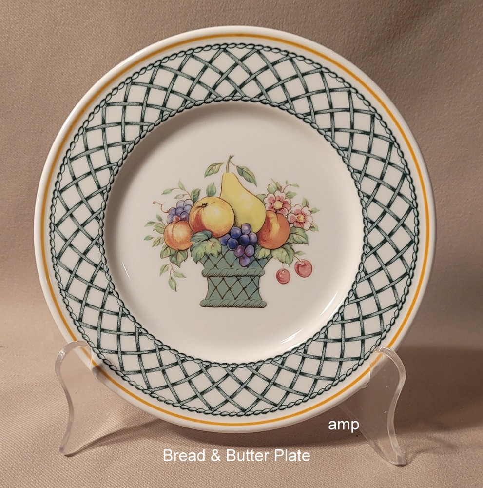 Villeroy & Boch Basket (5 Piece) Place Setting EXCELLENT!