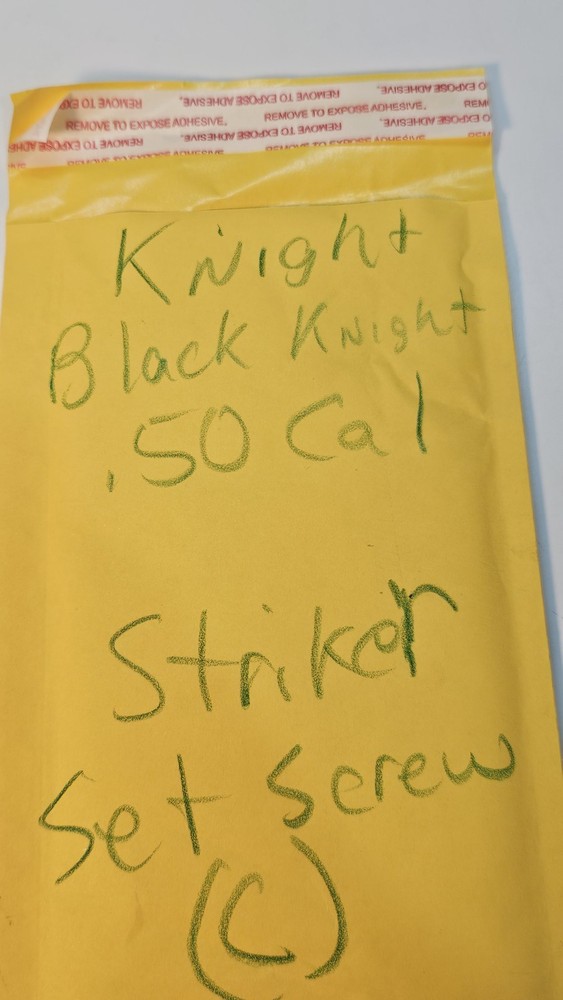 Knight Black Knight Inline Muzzleloader Striker Hammer Assembly Set Screw (C)