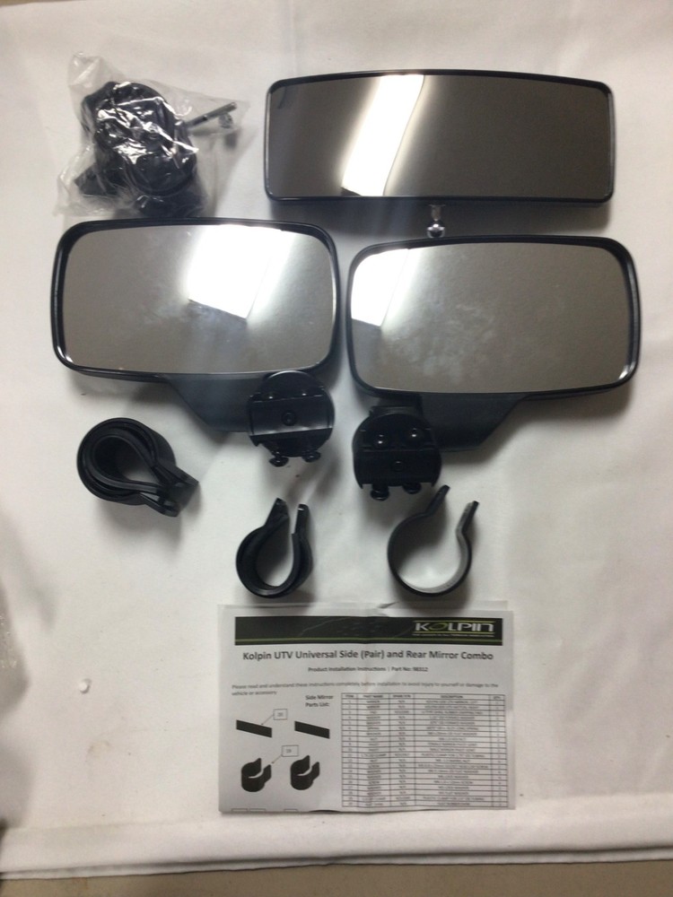 Kolpin UTV Side/Rear Mirror (Combo Package) - 98312