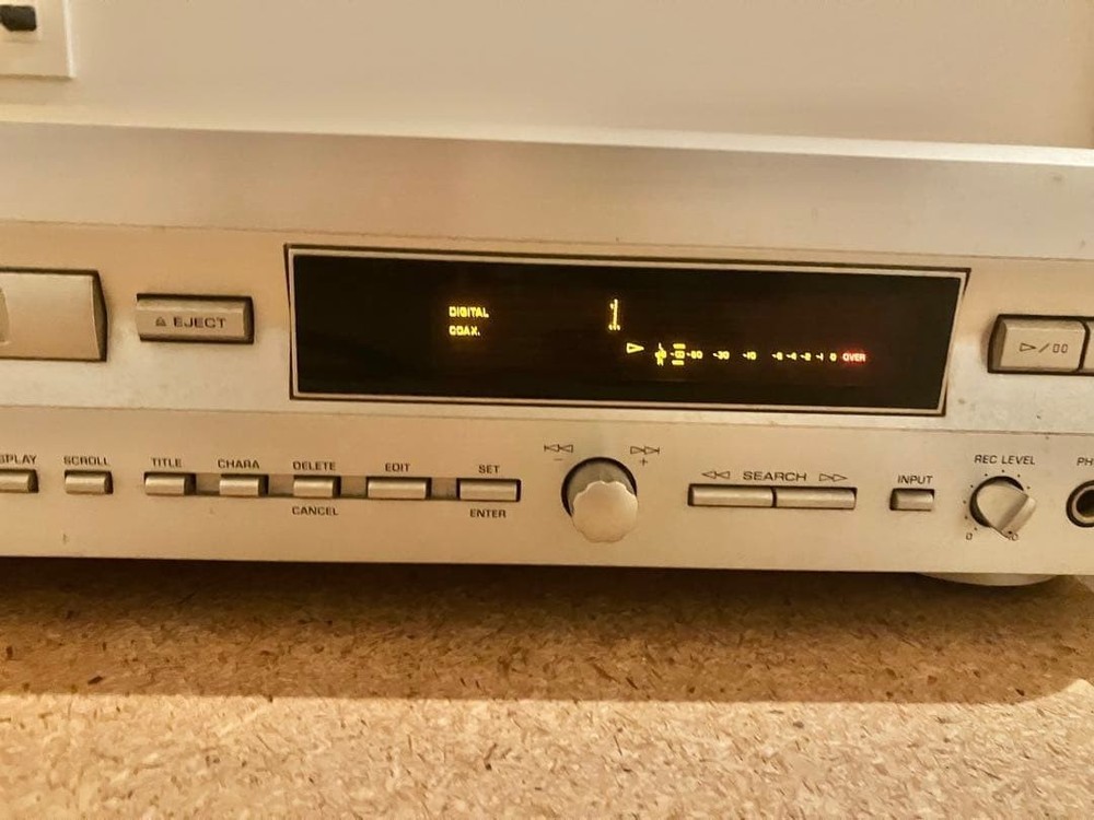 Yamaha MDX-793 MD Deck Player Recorder with remote control Tested