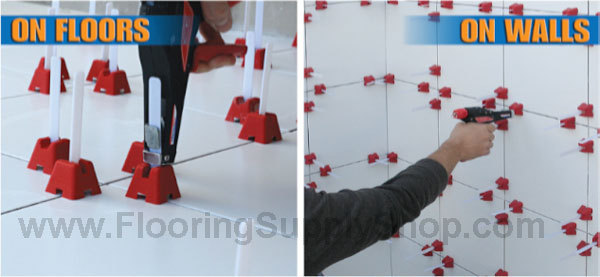 Tuscan Lippag free Tile Leveling System - Straps Only