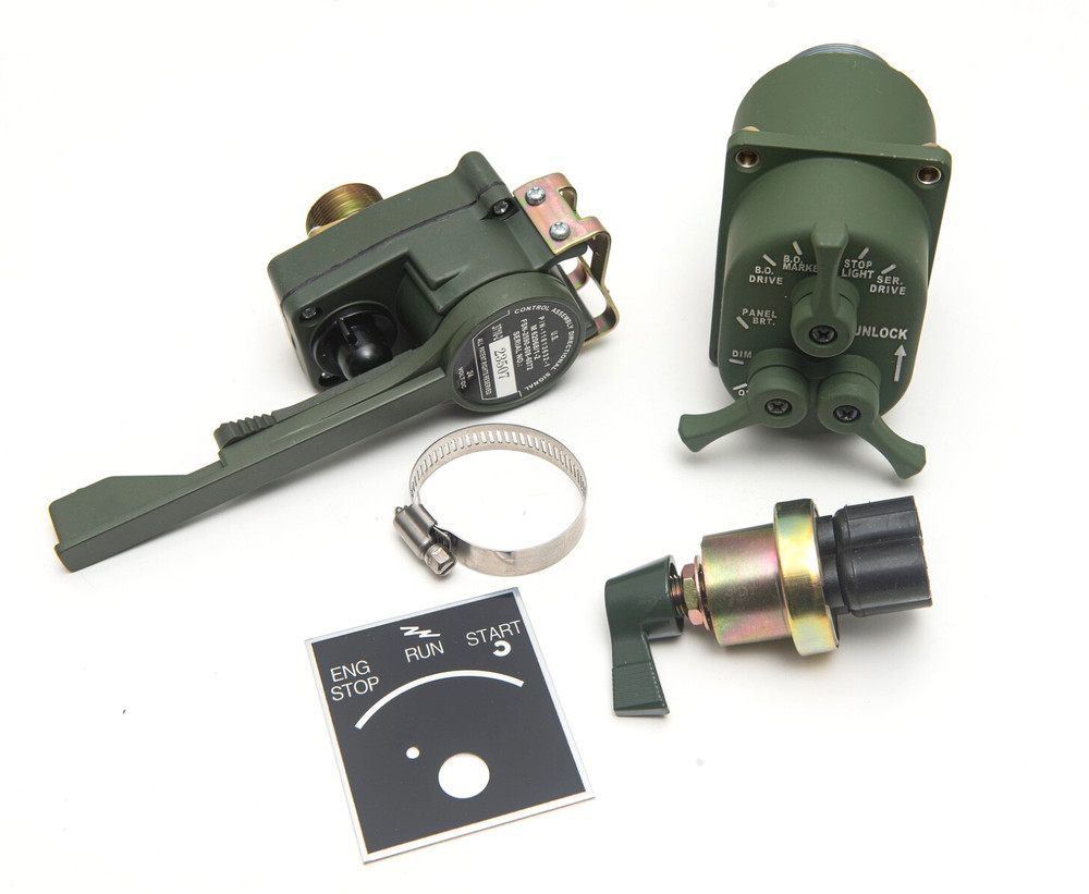 HMMWV light switch kit with Ignition switch Humvee