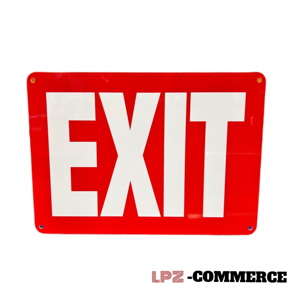 14 in. x 10 in. Exit Sign 59499