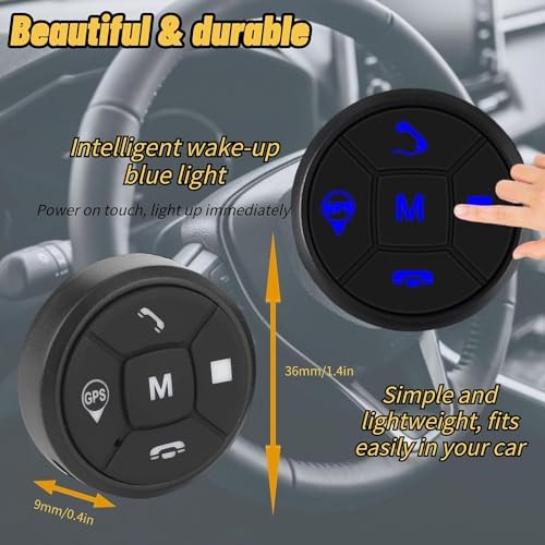 Bluetooth Steering Wheel Control , Steering Wheel Button Controller, USB