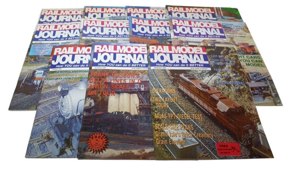 Railmodel Journal Magazine 11 Issues (1990)