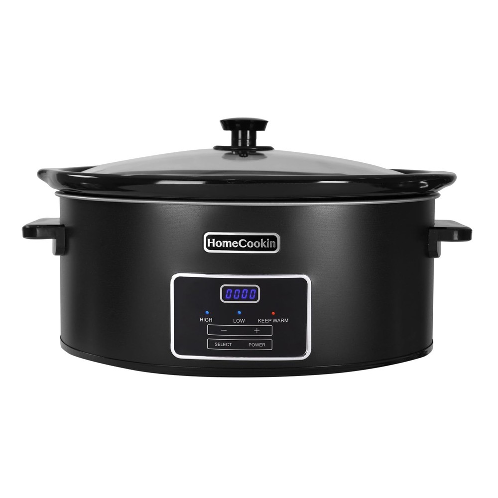 8 Quart Programmable Slow Cooker, Kitchen Appliances, Perfect Kitchen Small A...