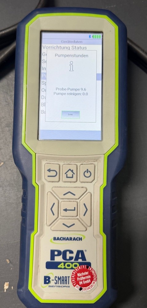 Bacharach PCA 400 - Emission & Exhaust Gas Analyzer