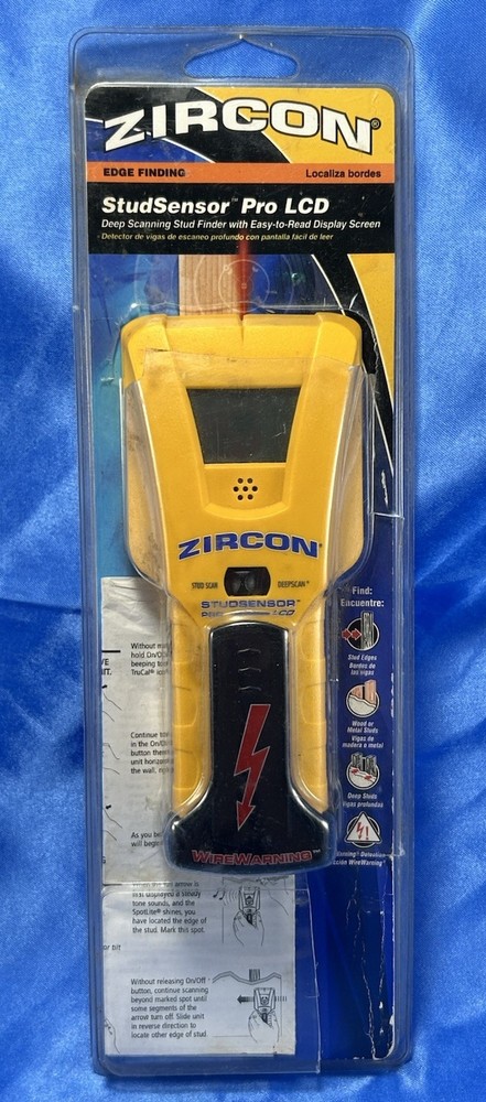 Zircon Stud Sensor Pro LCD Display  Used Tested & Works