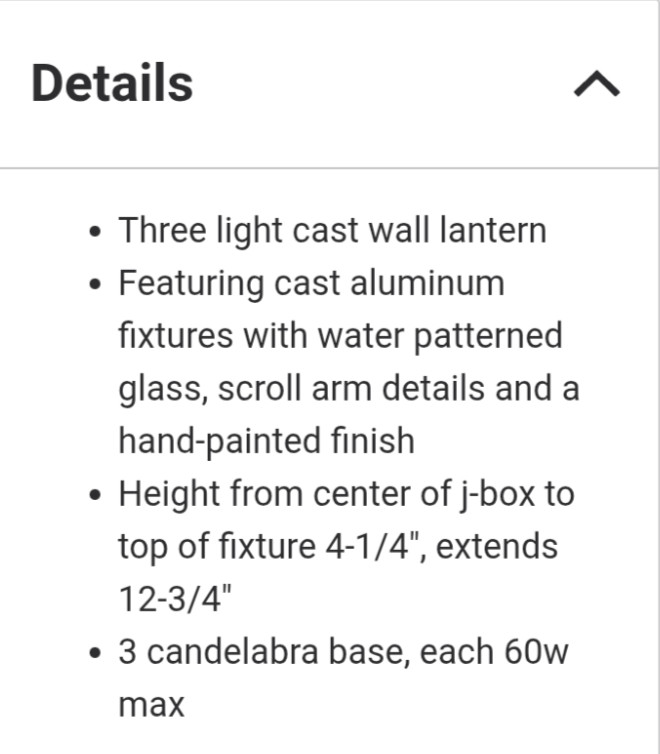 progress P5793-71 wall lantern Geneva collection iron black