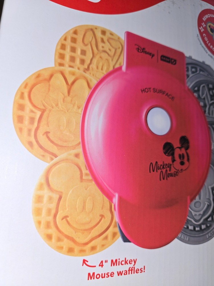 Disney Dash Mickey Minnie Mouse Pluto MultiMaker Mini Maker System + 2 Extra *