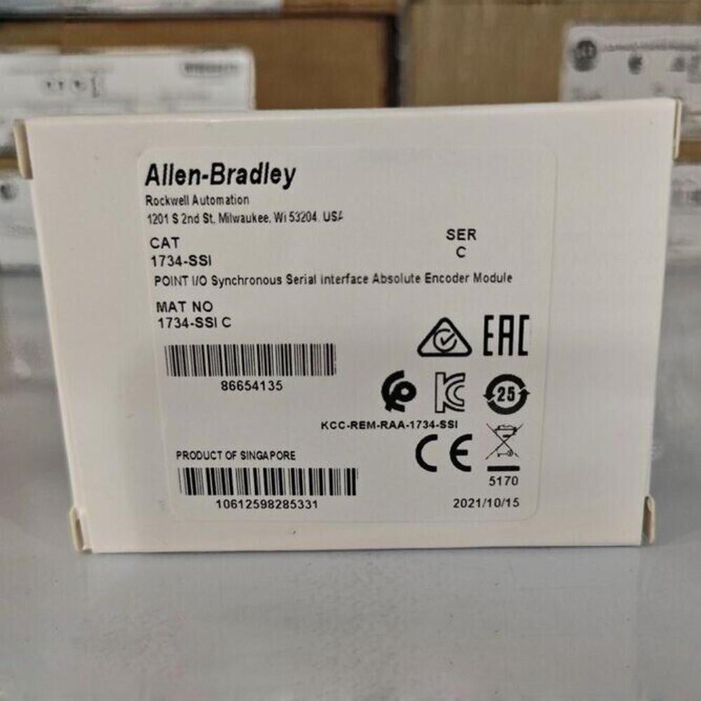 Allen-Bradley 1734-SSI SER C POINT I/O Encoder Input Module AB US Free Tax