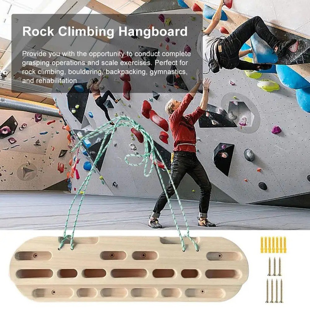 Climbing Fingerboard Strength Rock Board Portable Pull- Rock Climbing2097