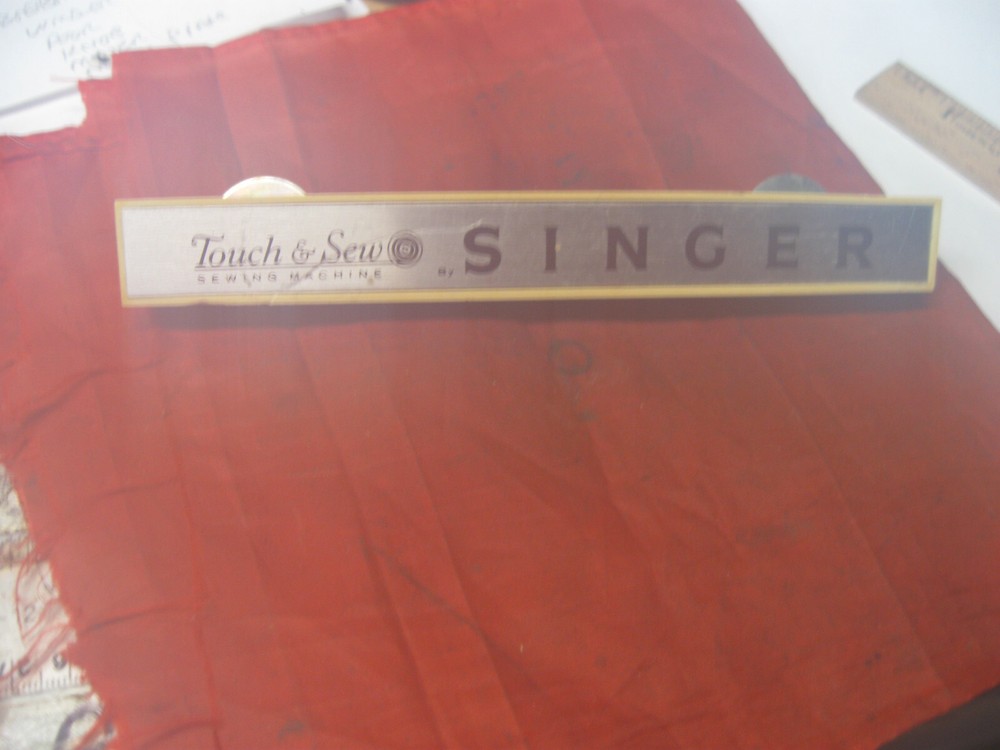 Singer Sewing Machine Case Carry Handle Touch & Sew VINTAGE