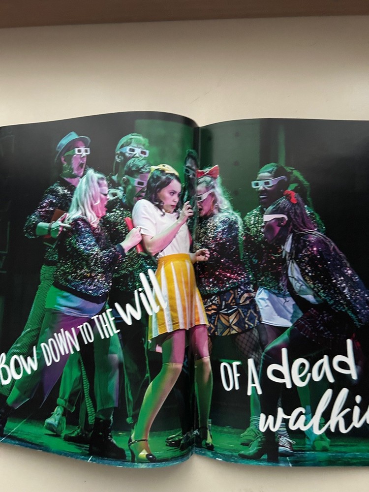 Heathers the Musical Large Theatre Programme / Brochure and cast list