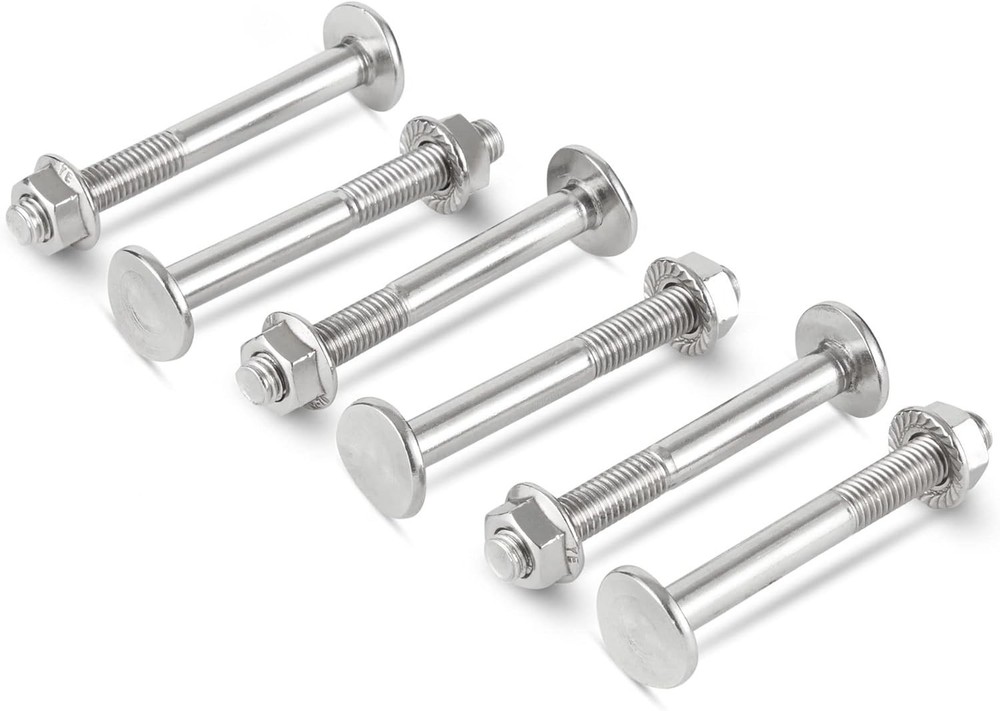 HYDROTOOLS Pool Ladder Step & Hardware Replacement – One Size Bolt Repair Kit...