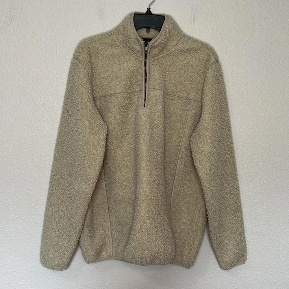 Weatherproof Fleece Quarter Zip Size Medium