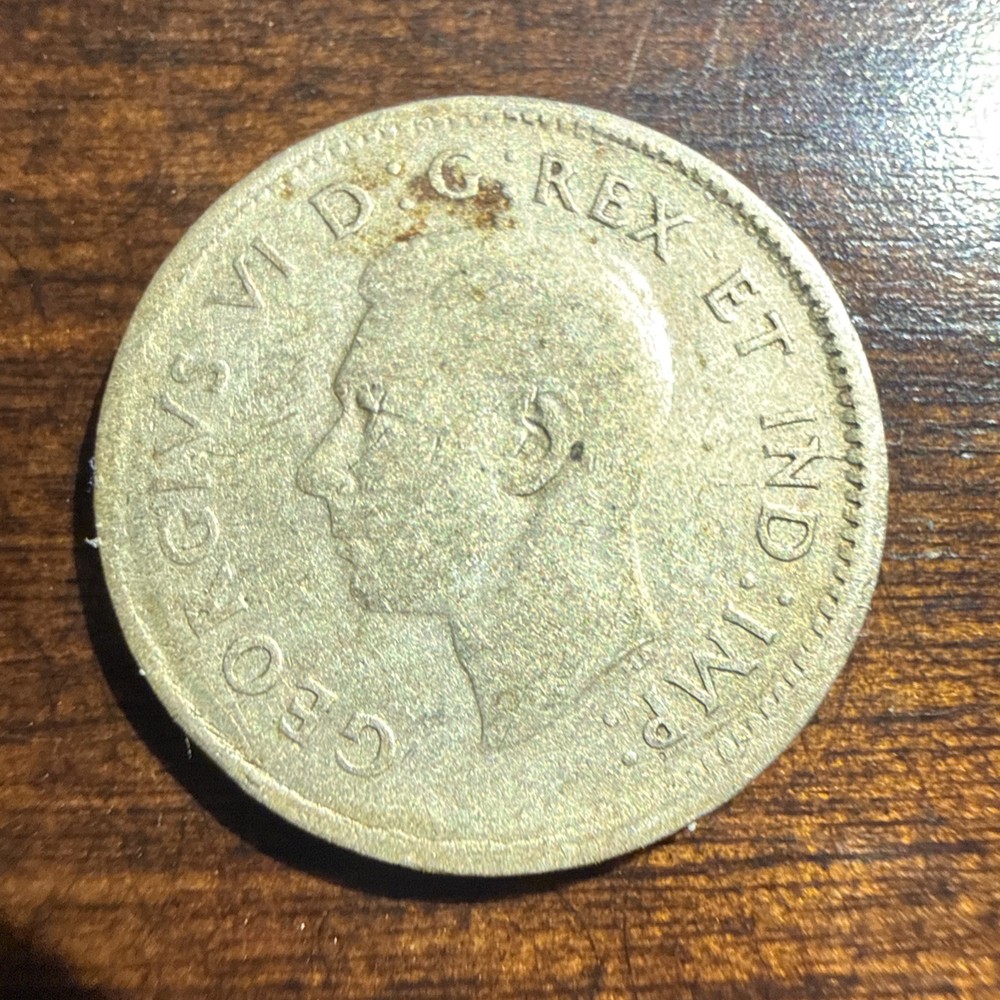 1943 canadian dime - 80% silver