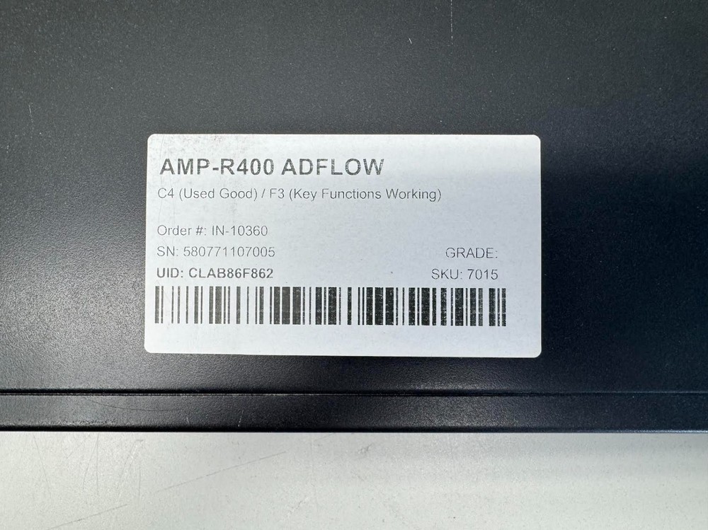 ADFLOW NETWORKS DAKTRONICS ADFLOW MEDIA PLAYER AMP-R400