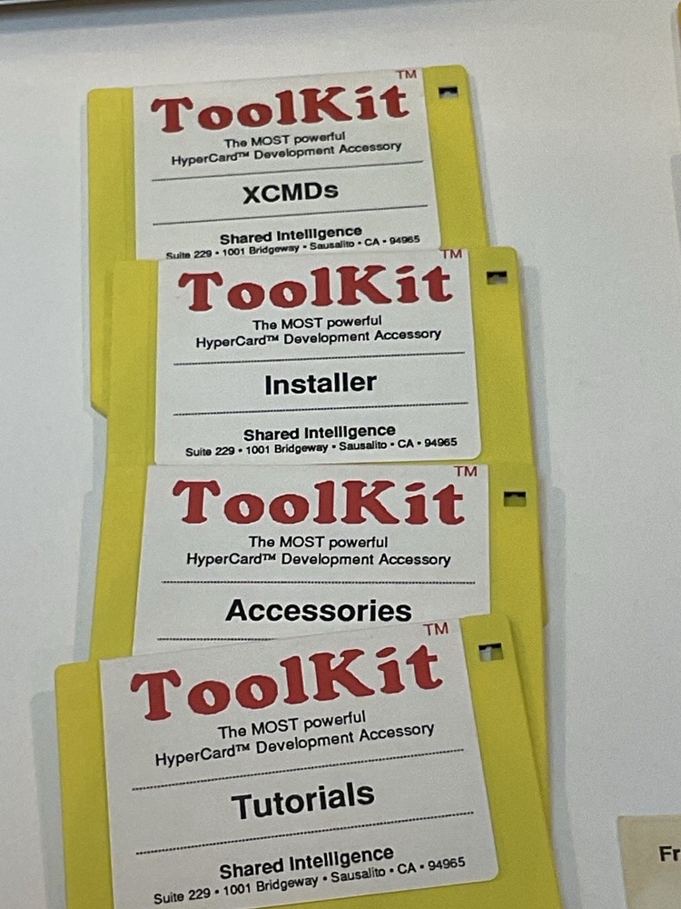 Vintage Macintosh Software Toolkit HyperCard Development Accessory KOHTEC INC