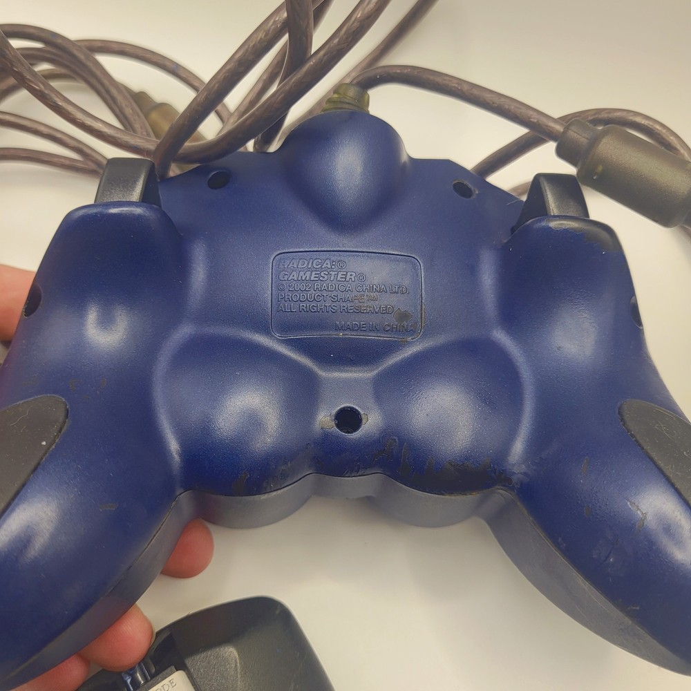 Original Xbox Controller Bundle 2 Controllers DVD Remote + 11 Games Lot Tested