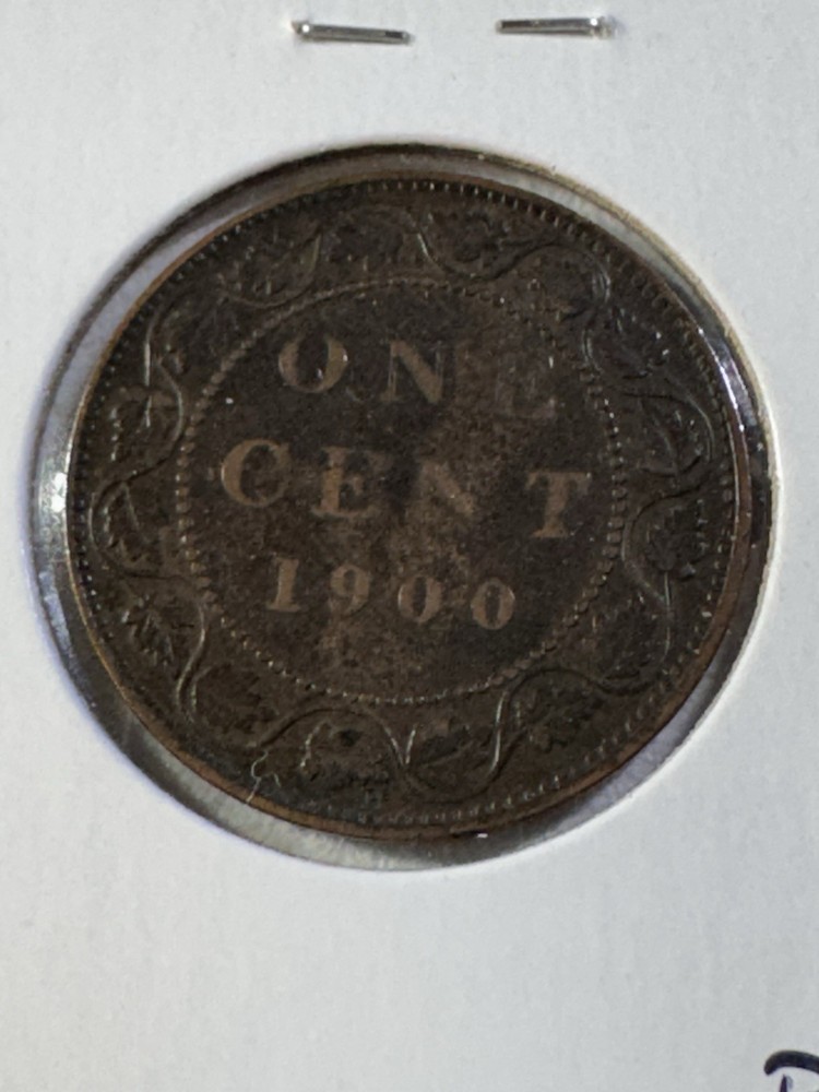 1900-H Canada Large Cent Bronze Coin