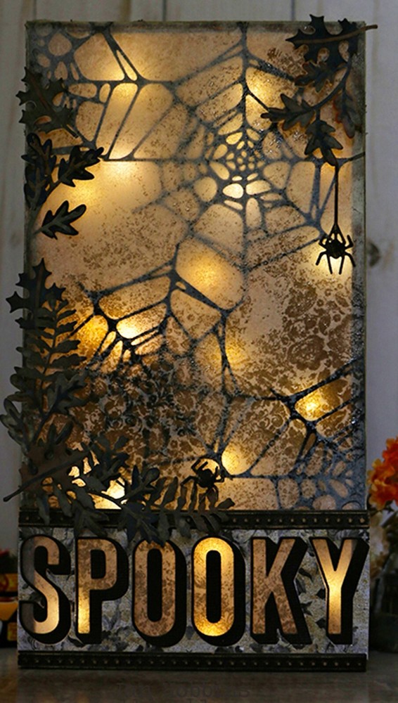 Sizzix Thinlits Spider Web #664747 2pk set Retail $14.99 by Tim Holtz