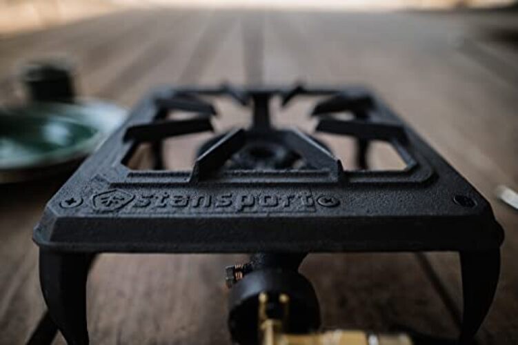 Cast Iron Portable Camping Stove Single Burner
