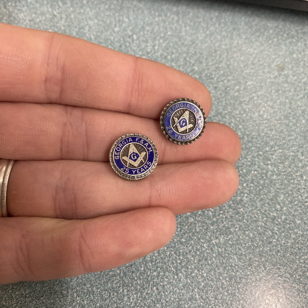 925 Masonic Pins