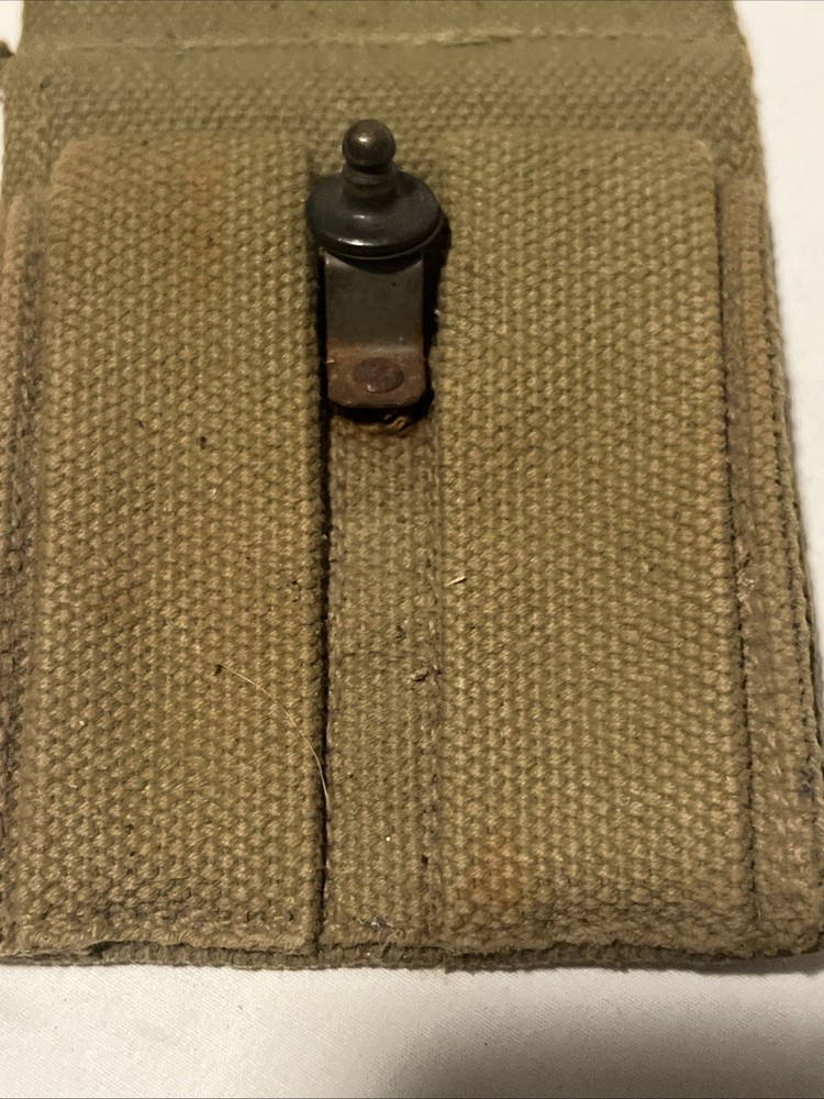 Double US Army Clip Pouch Era Unknown