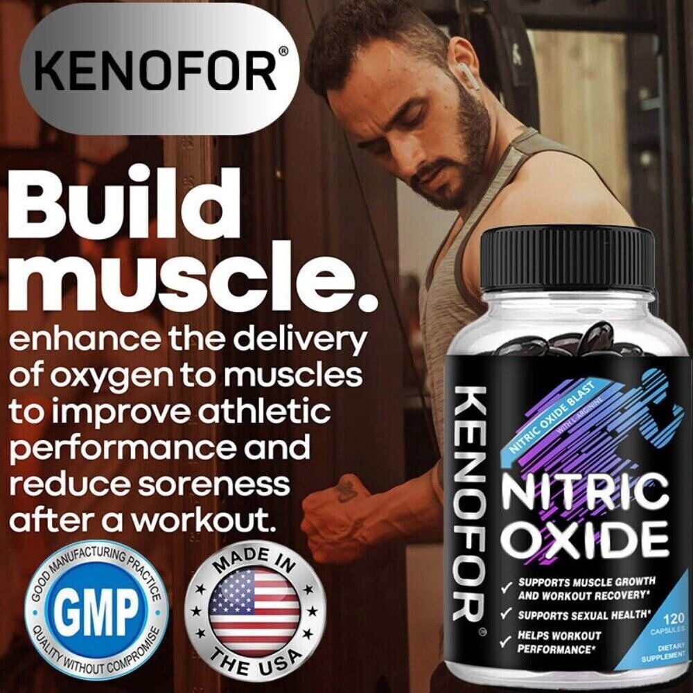 Natural Muscle Recovery - Nitric Oxide Support - Improved Blood Flow
